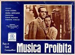 Запретная музыка / Musica proibita (1942)