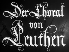 Лейтенский хорал / Der Choral von Leuthen (1933)